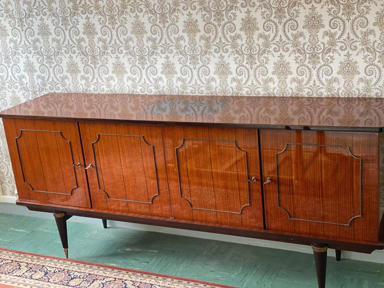 Scandinavian Art Deco sideboard in rosewood, 1950