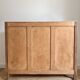 Art Deco oak sideboard with mirror (removable)