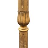 Grand lampadaire en bois doré – début XXe siècle