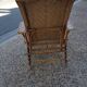 Chaise longue rotin