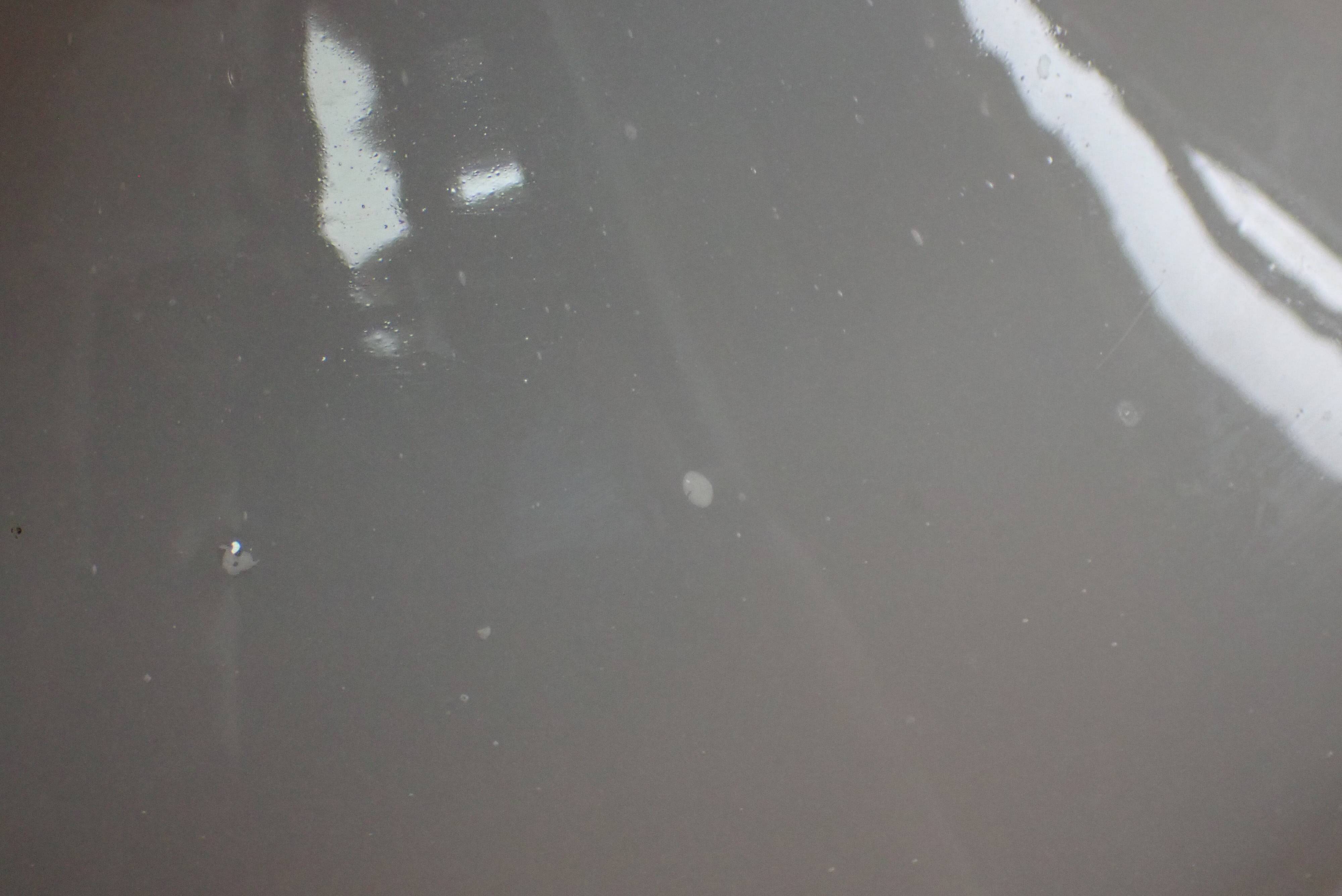 White opaline vase - late 19th or early 20th century