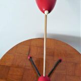 Lampe de table laiton et bakélite Otto Kolb années 50