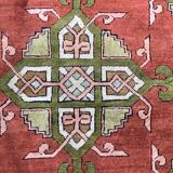 Tapis ancien turc décoratif fait main 190x210 cm