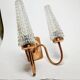2-armed wall lamp from Elmet Zabrze, Poland, 1970s