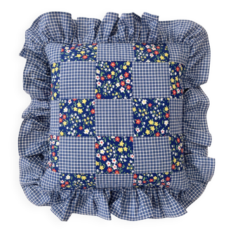 Hi Ginette patchwork cushion