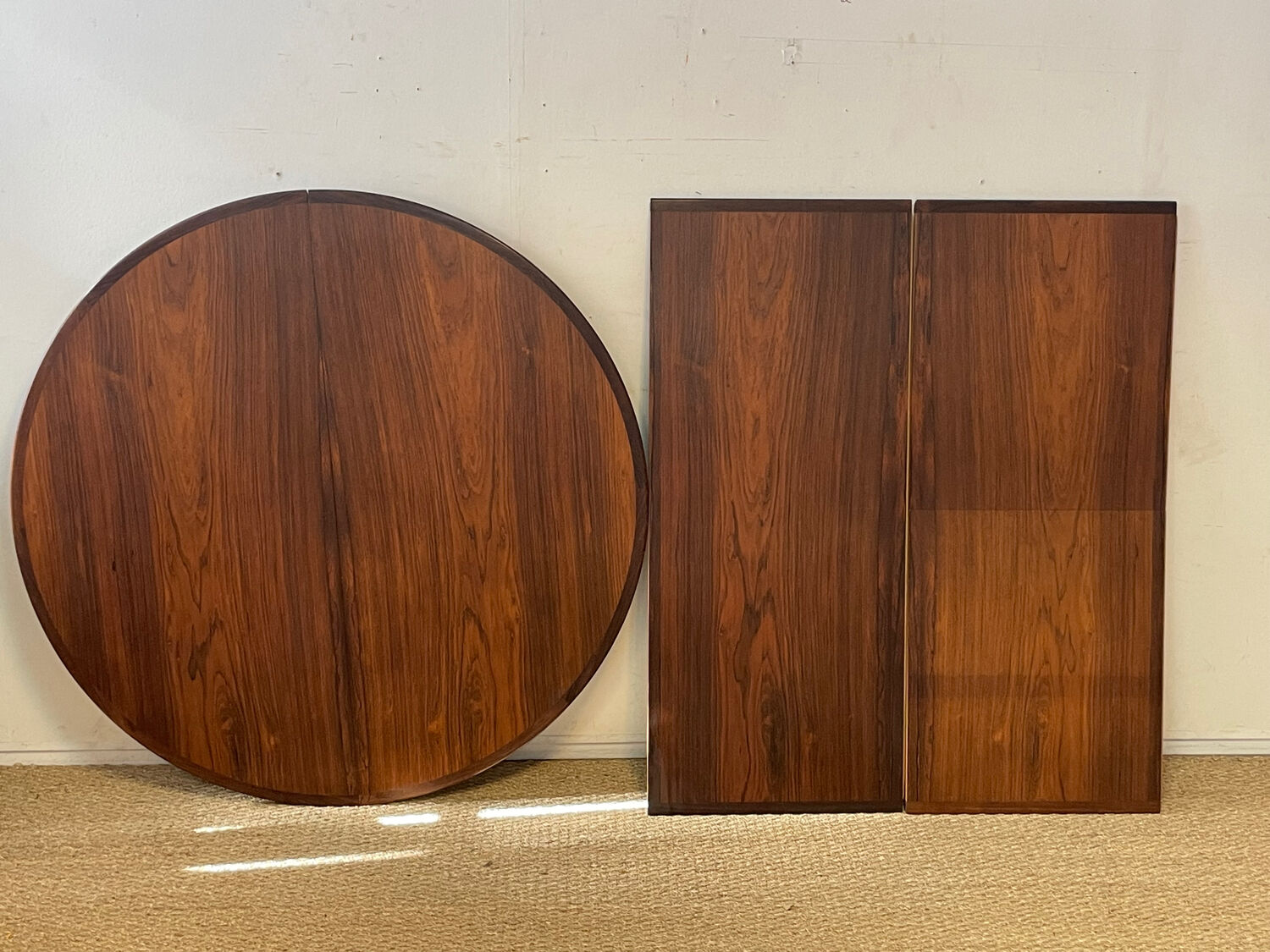 Scandinavian extendable table by Henry Rosengren Hansen, 1960