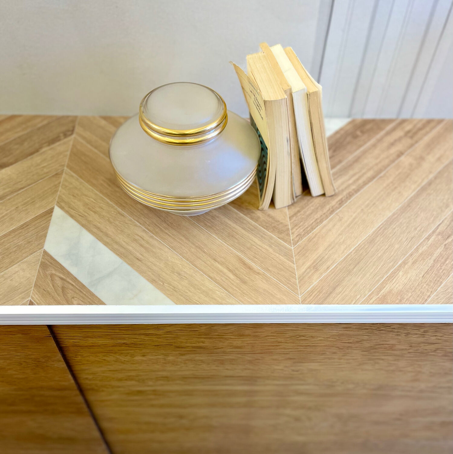 Vintage sliding door enfilade