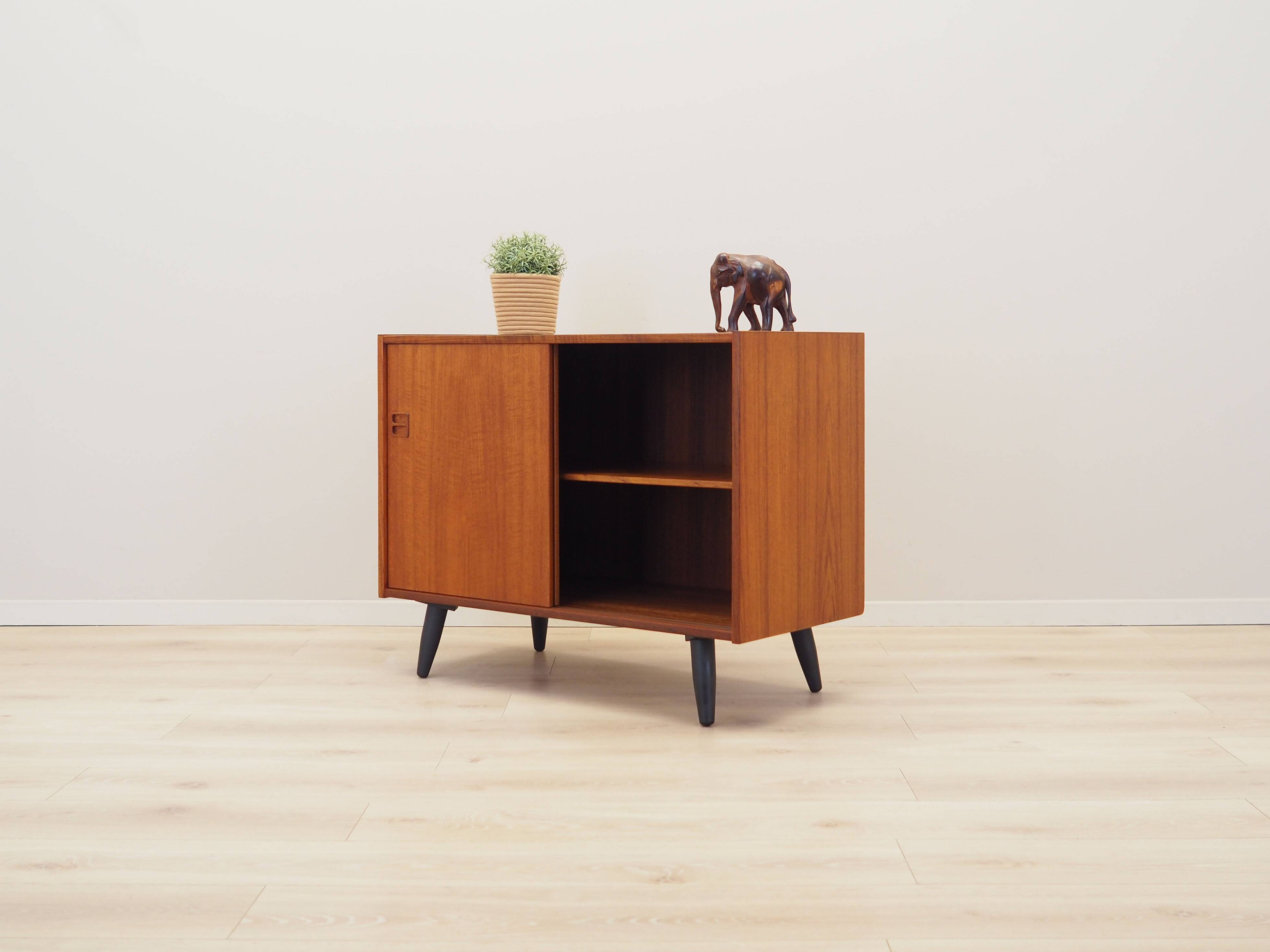 Teak cabinet, Danish design, 1970s, production: Denmark