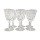 Set de 6 verres à vin vintage
