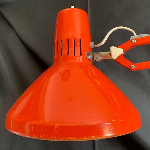 Ledu Suede architect lamp 1960