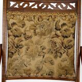 Victorian "safari" folding chair, United Kingdom, Arts & Crafts, circa 1880