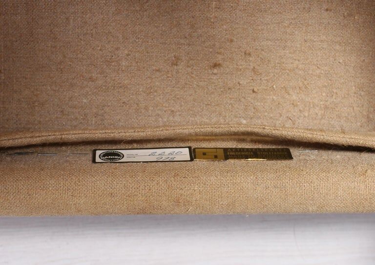 Model 2220 oak stool by Børge Mogensen for Fredericia 1960