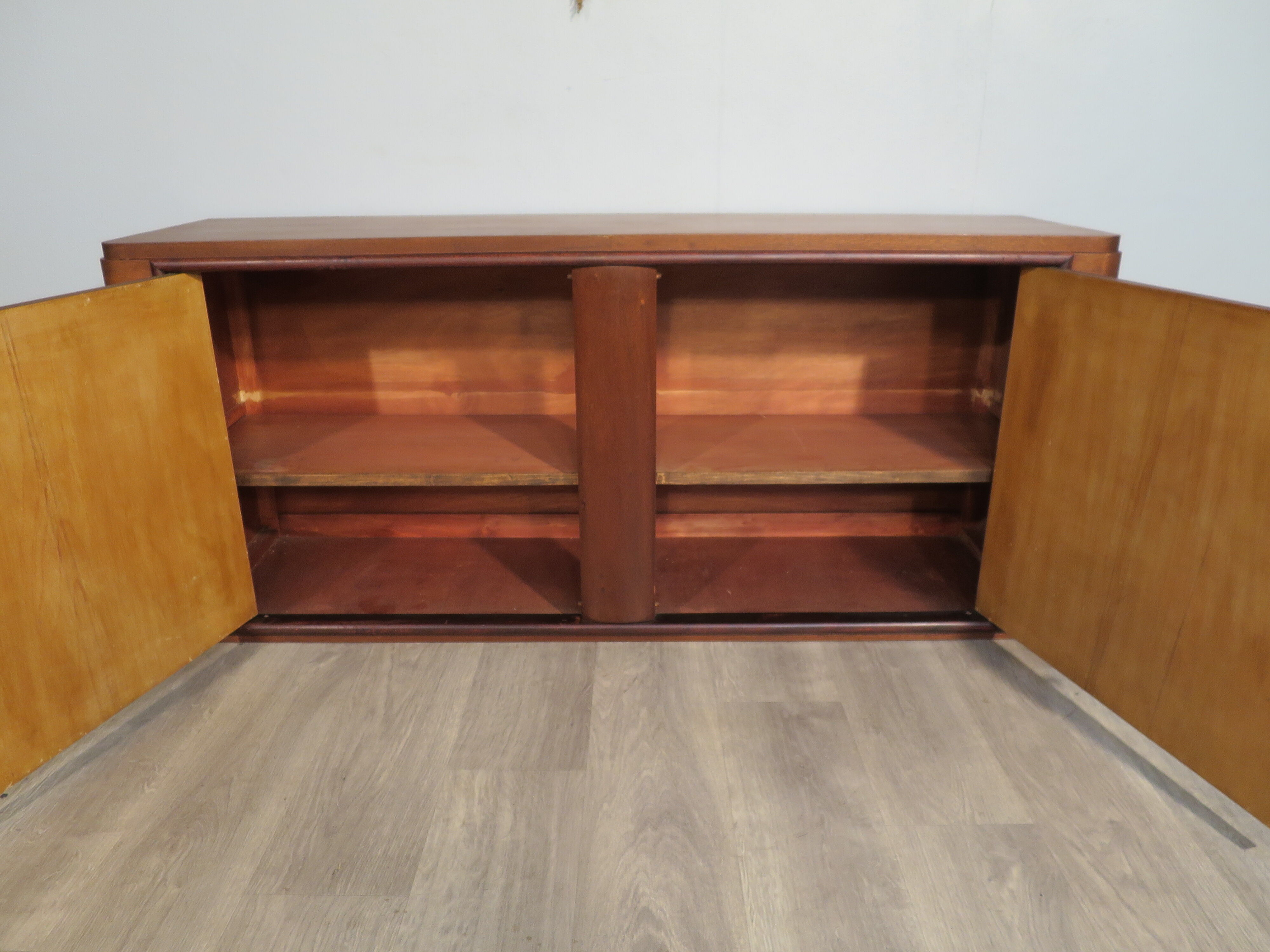 Art Deco mahogany buffet