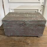 Old wooden tool box