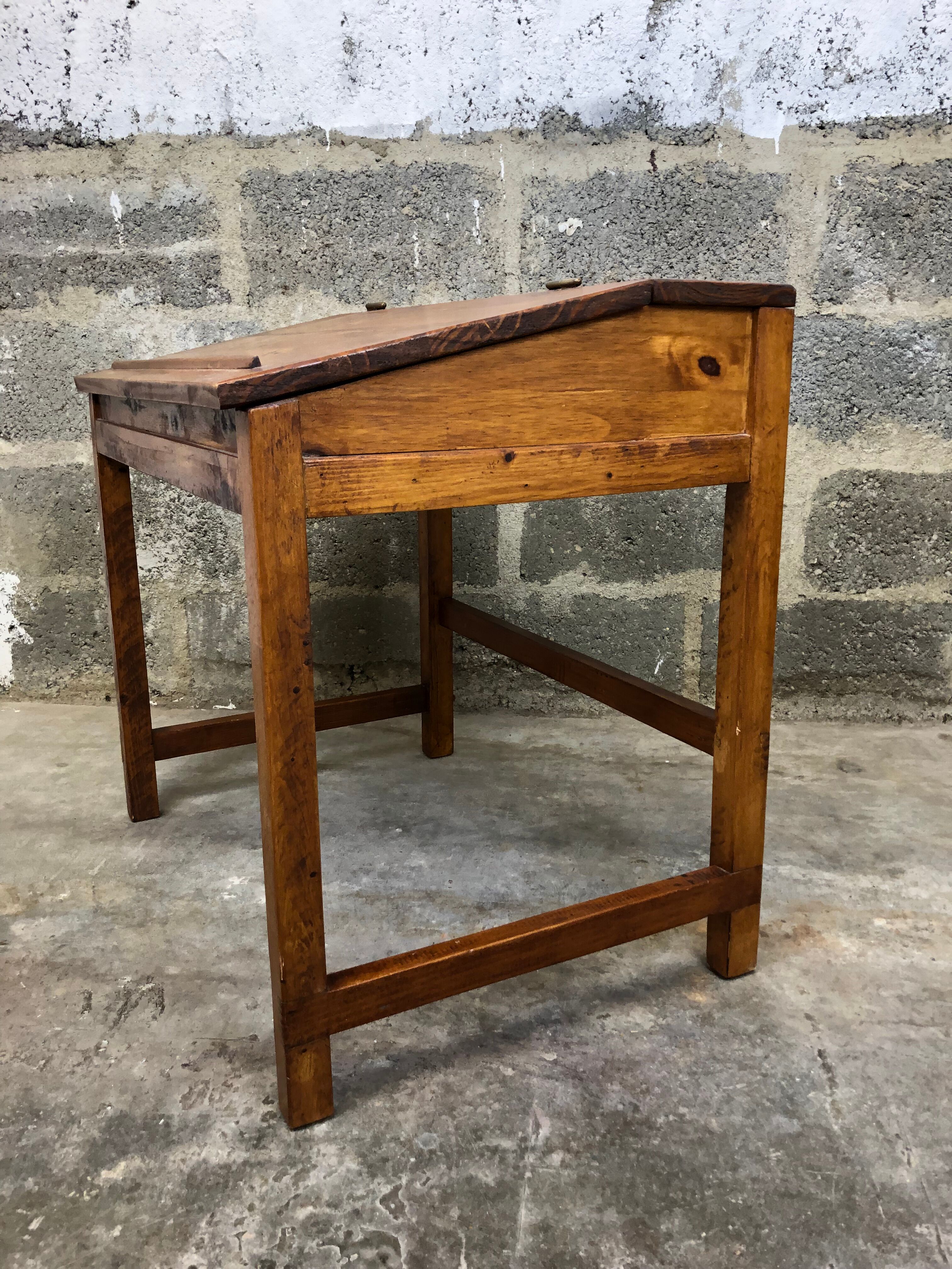 Children's desk with box