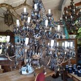 Grapefruit chandelier