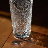 Bohemian crystal vase