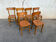 Series of 6 luterma bistro chairs