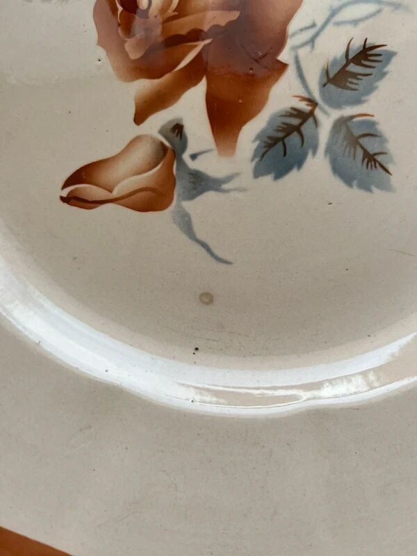 Digoin earthenware serving dish