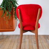 Red toupee chair, 1950