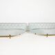 Spectacular Swedish Modern pair of sofas from Otto Schulz, 1940’s