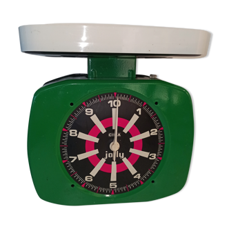 Household scale of Italian brand CIBA Jolly - 1960s - 1970s