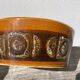 Glazed ceramic salad bowl 1970