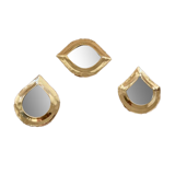 Trio Miroir Laiton