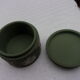 Boite a bijoux ancienne porcelaine wedgwood verte