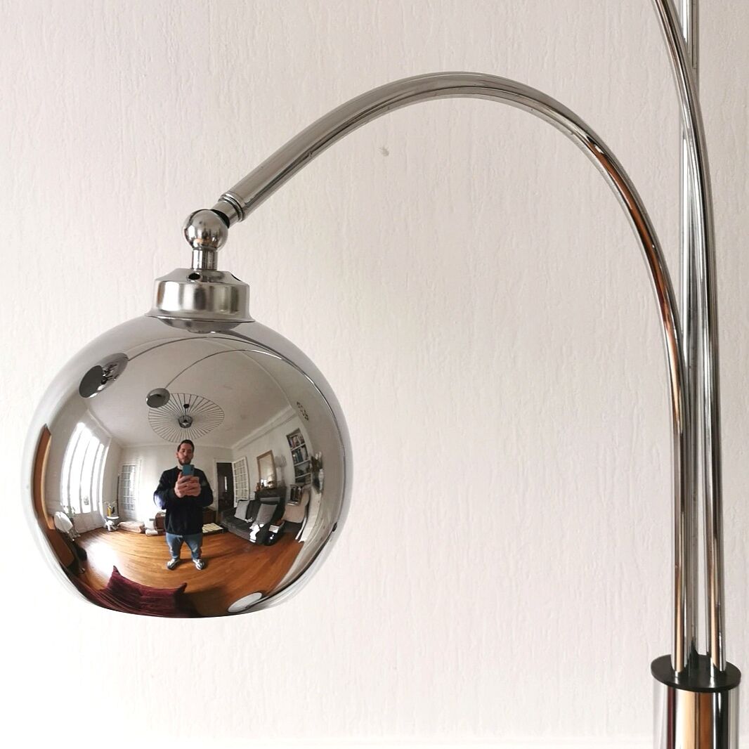 Floor lamp "Lily of the valley", Reggiani, 1970