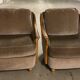 Paire de fauteuils Burov