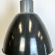 Grande Lampe d'Usine Industrielle en Émail Gris Foncé d'Elektrosvit, 1960s