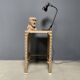 Industrial vintage iron side table