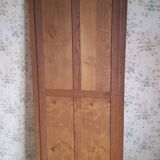 Oak art deco mirror door