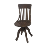 Baumann 1920 rotating office chair with adjustment screw
