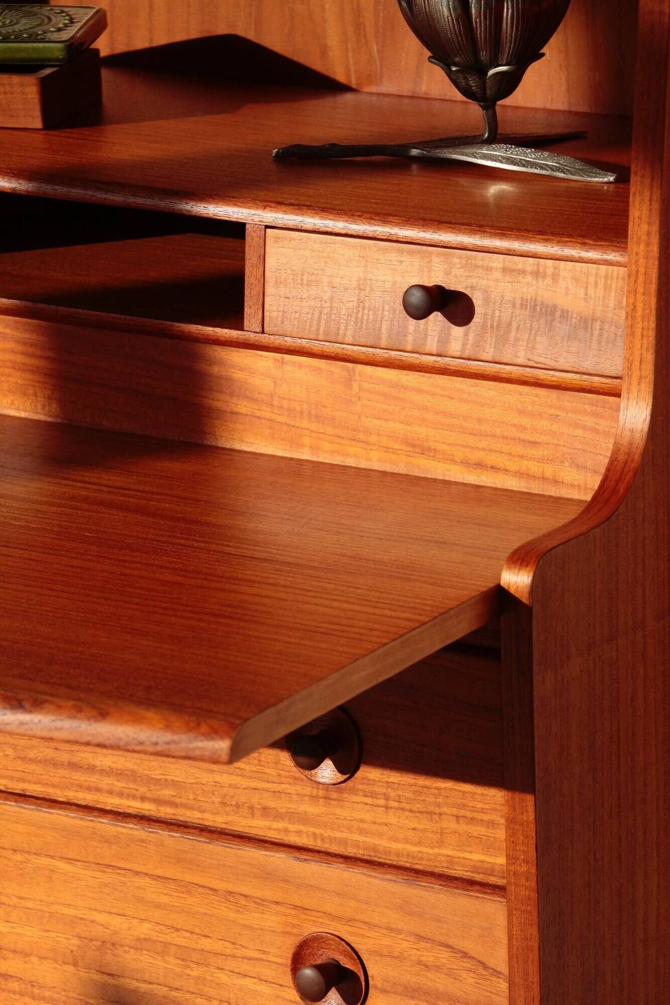 Secrétaire scandinave en teck - MSE Mobler 1960
