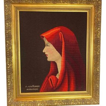 Aubusson tapestry, Albert Couturier, The Fabiola