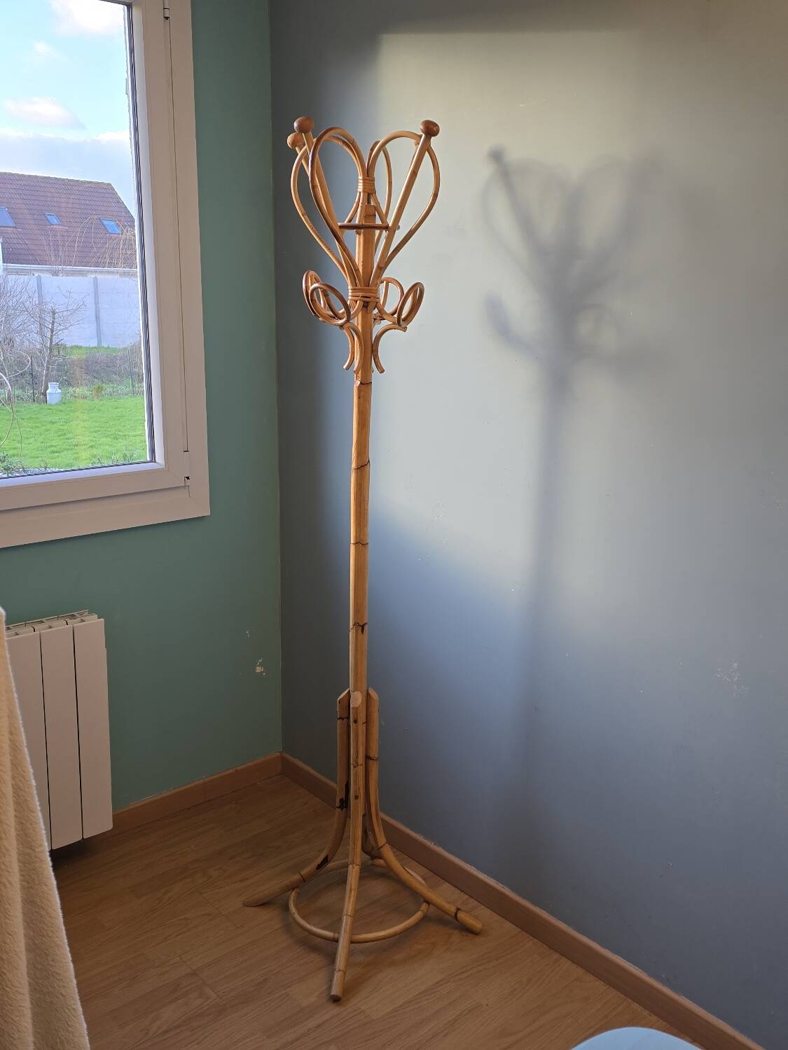 1960 bamboo coat rack