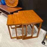 Scandinavian nesting table BRDR Furbo 1970