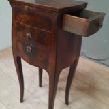 Louis XV style marquette bedside table