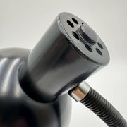 Lampe cocotte noire Veb Narva années 70
