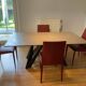 Roche bobois – design dining table + 4 chairs – excellent condition