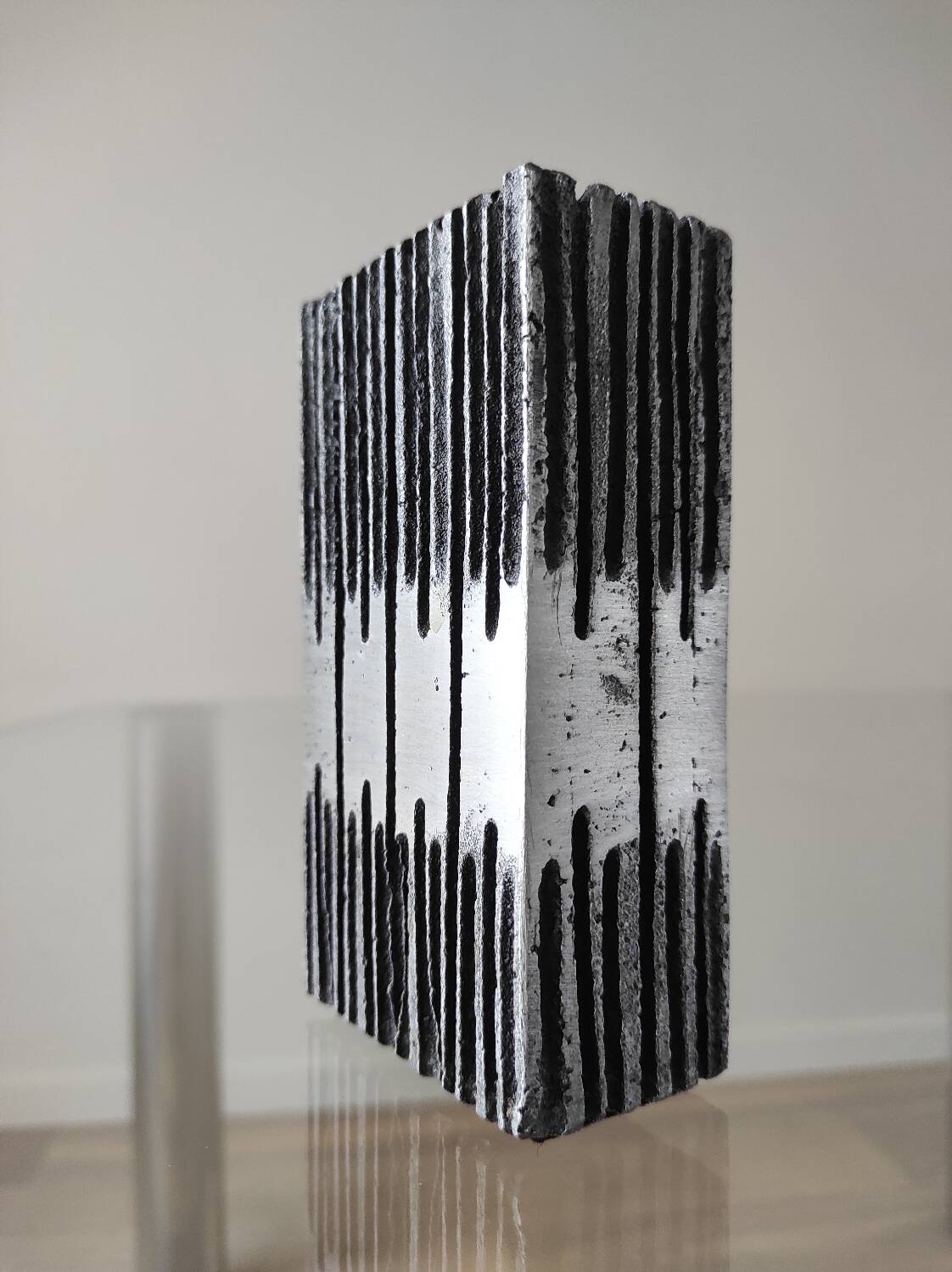 Brutalist vase, 60s.