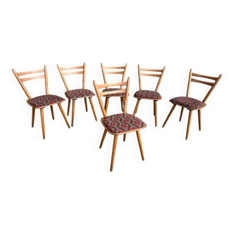 Suite de 6 chaises Becker