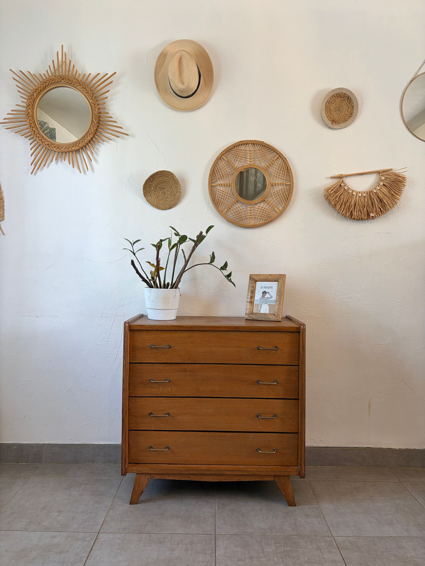 Vintage commode from the 1960s.