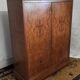 Charles x style cabinet in elm magnifying glass veneer