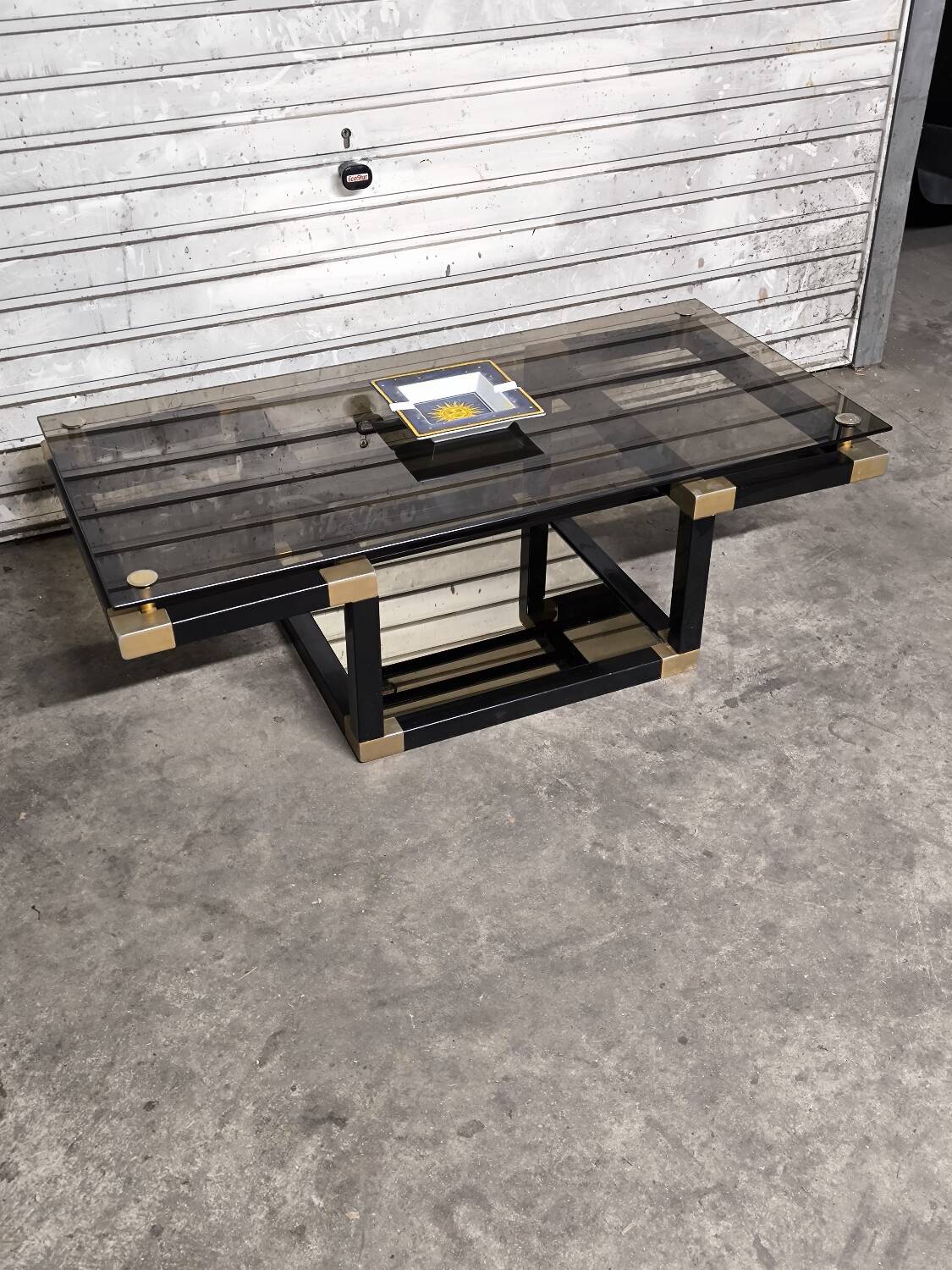 Vintage coffee table from the 1980s.