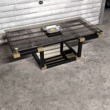 Vintage coffee table from the 1980s.