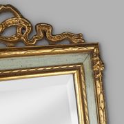 Baroque Rococo style gold leaf decorated Mirror, France 1950s