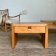 Tables de chevet vintage en orme massif